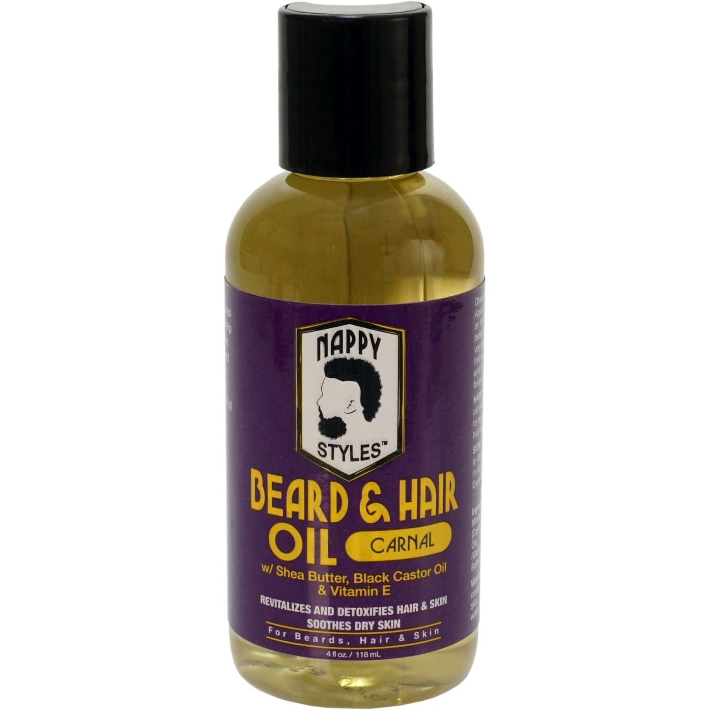 Nappy Styles Beard Hair Oil Carnal 4 Oz