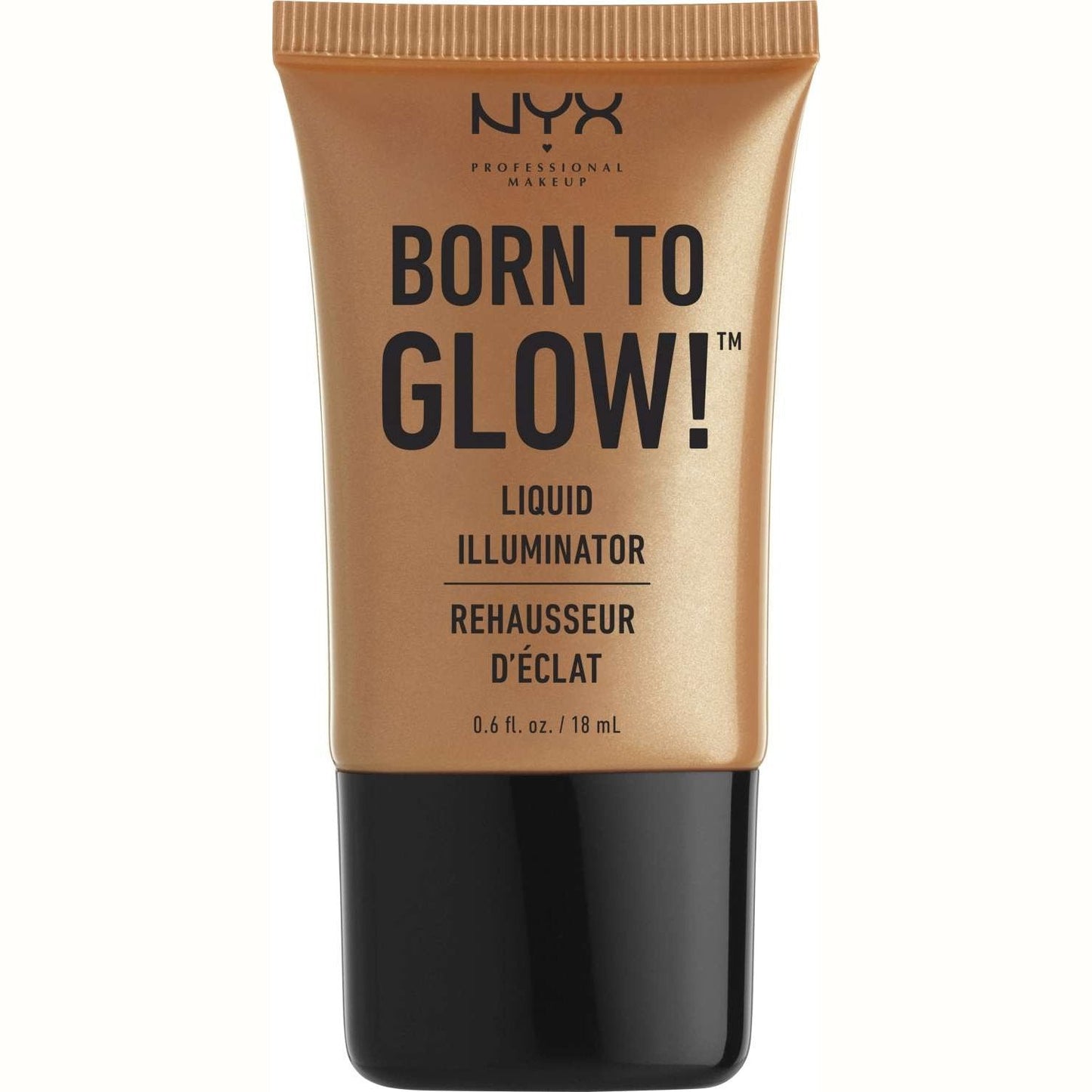NYX Born To Glow Liquid Illuminator Pure Gold 0.6 Fl Oz