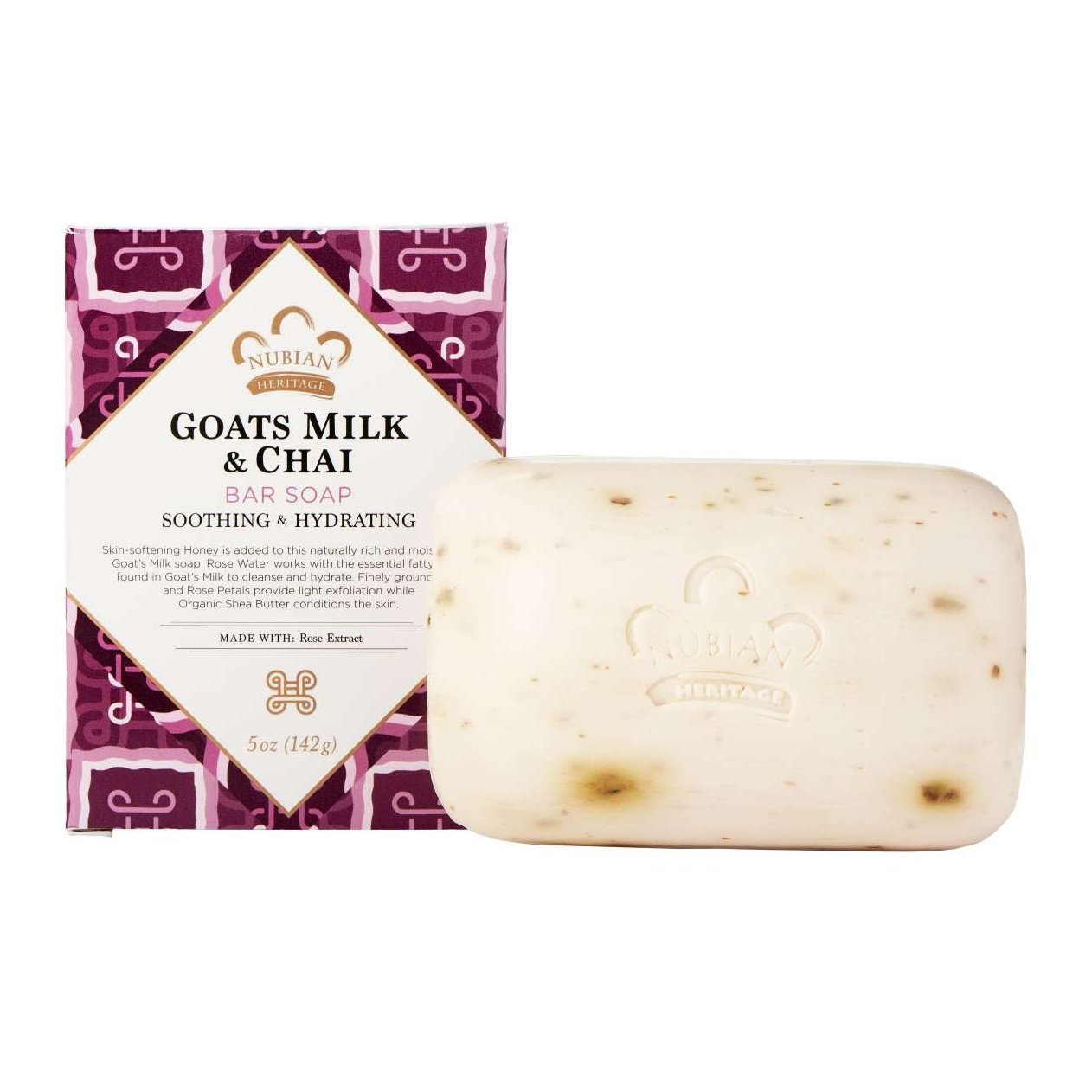 Nubian Heritage Nubian Soap Goats Milk Chai 5 Oz