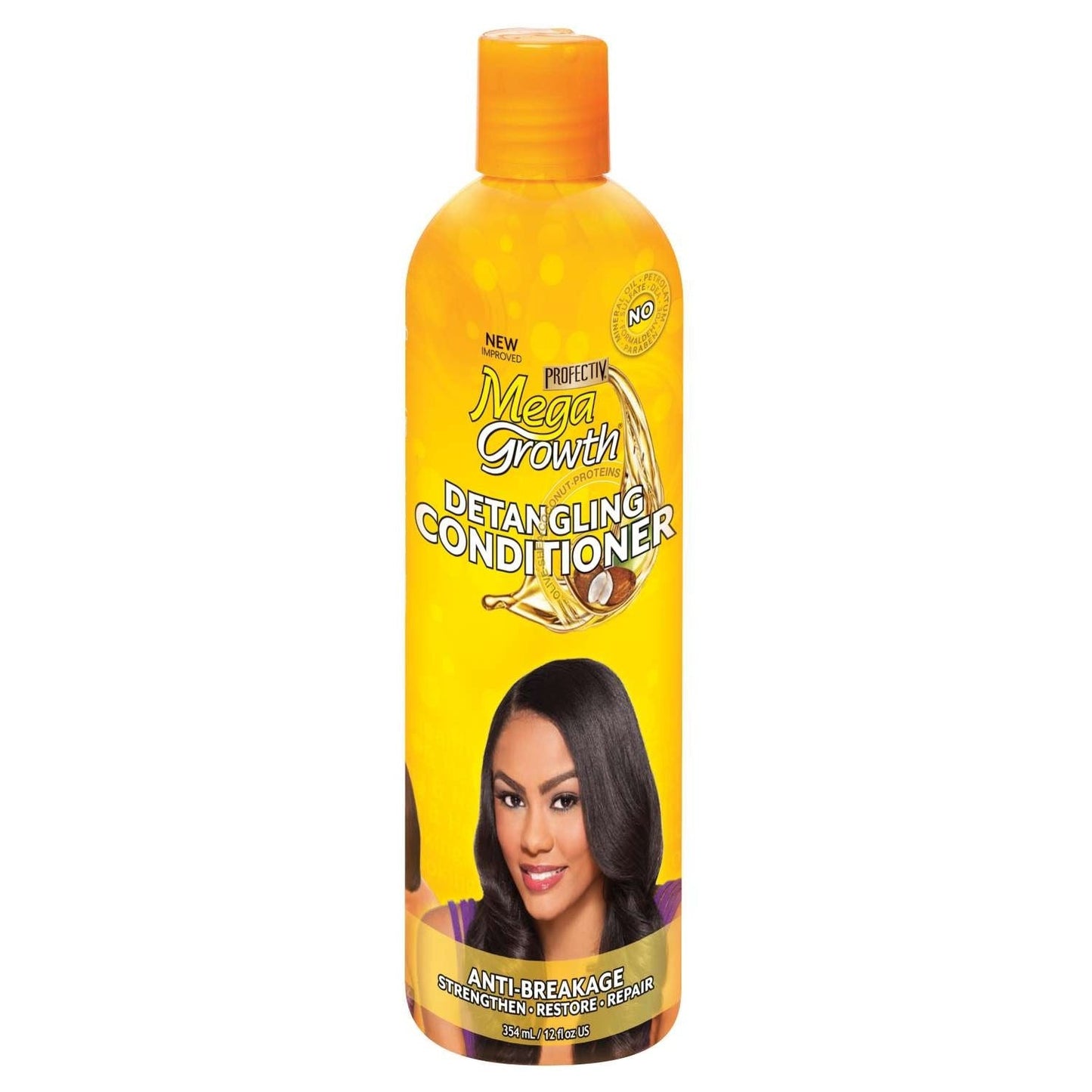 Profectiv Mega Growth Detangling Conditioner 12 Oz