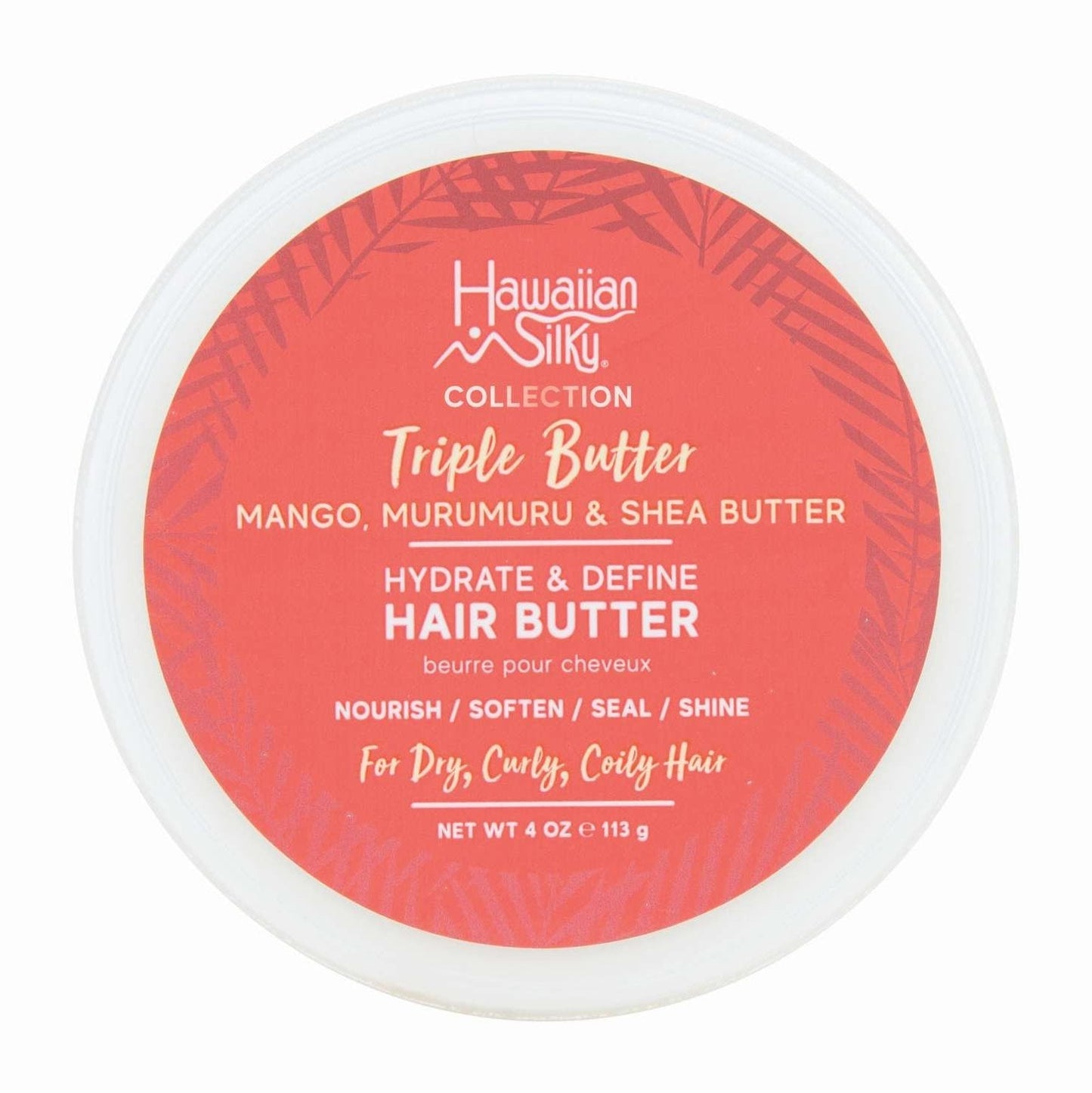 Hawaiian Silky Collection Triple Butter Hydrate Define Hair Butter