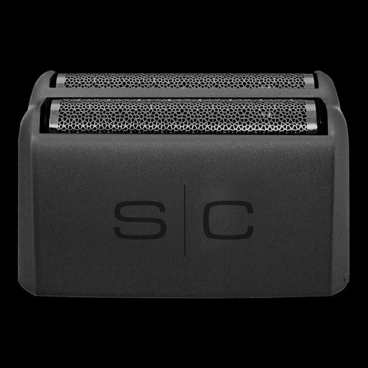 Gamma Plus Wireless Prodigy Silver Slick Replacement Foil Black Shaver